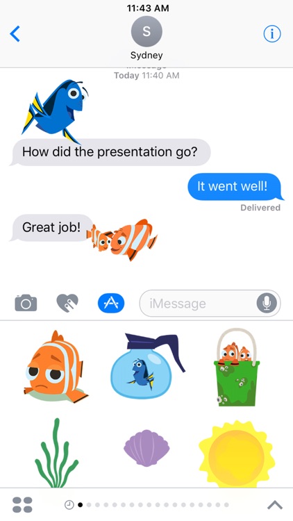 Disney Stickers: Finding Dory screenshot-4