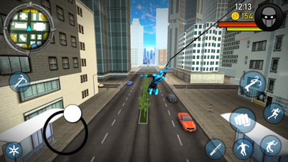 Blue Ninja : Superhero Game Screenshot