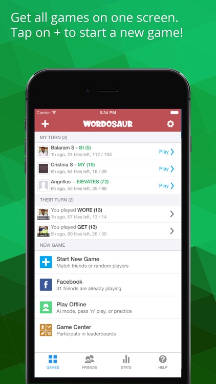 Wordosaur The Social Word Game