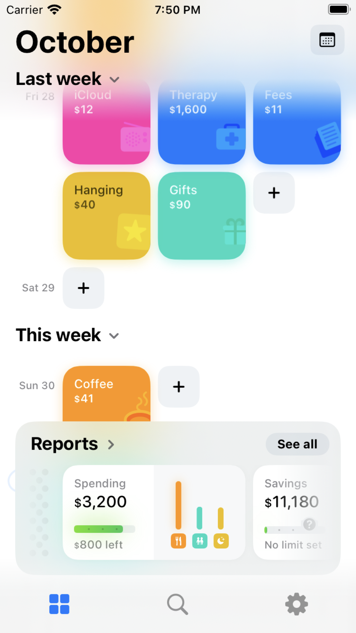 Gem - Money tracker