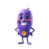 Jumpy Purple Caraway Stickers icon