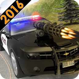 Police Shooting Car Chase