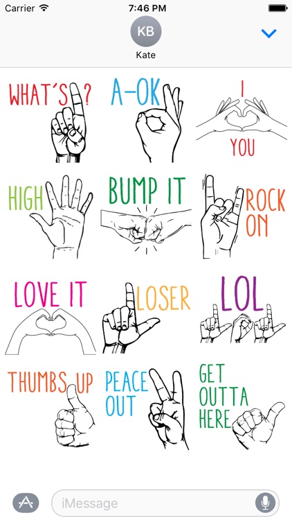 UpperHand Stickers