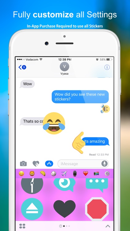 New Emoji Stickers Pro for iMessage screenshot-3