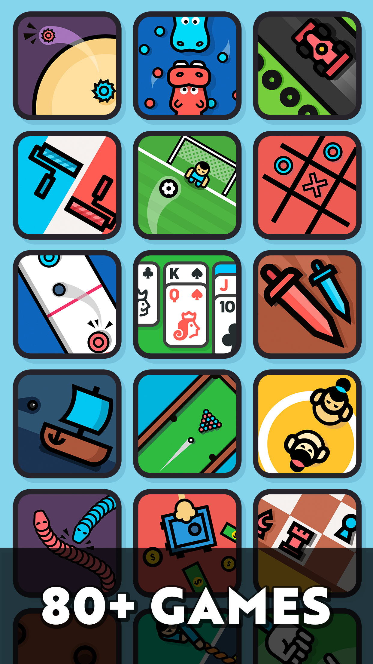 2 Player Games : the Challenge