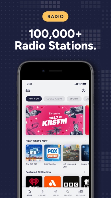 TuneIn Radio: Music & Sports Screenshot
