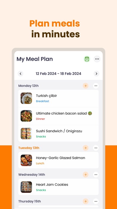 ReciMe: Recipes & Meal Planner Screenshot