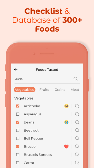 Starting Solids & Baby Food Screenshot